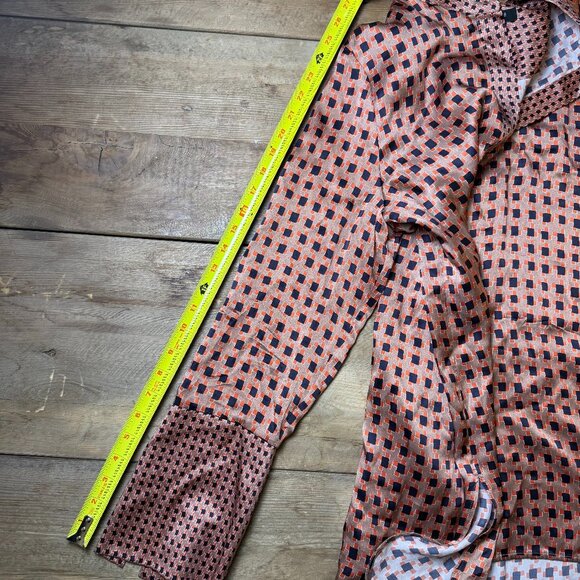 Lafayette 148 New York | Size L | Desra Highgate Silk Tunic Top - Picture 10 of 12